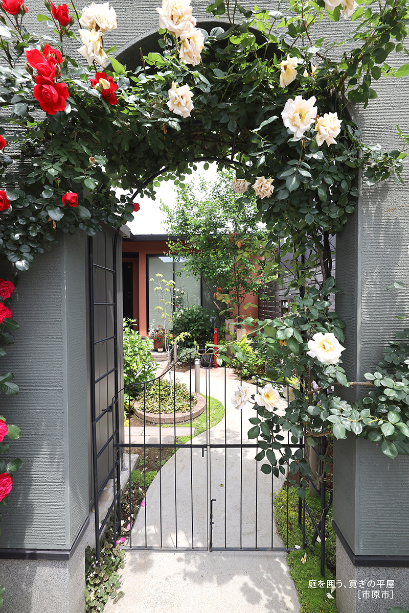 庭を囲う、寛ぎの平屋 / 市原市