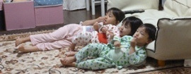 寒波でも室内快適。